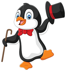 No.091　終電逃しのネクタイペンギン